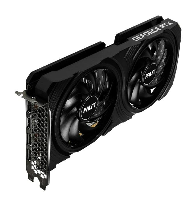 Видеокарта GF RTX 4060 8GB GDDR6 Infinity 2 OC Palit (NE64060S19P1-1070L)