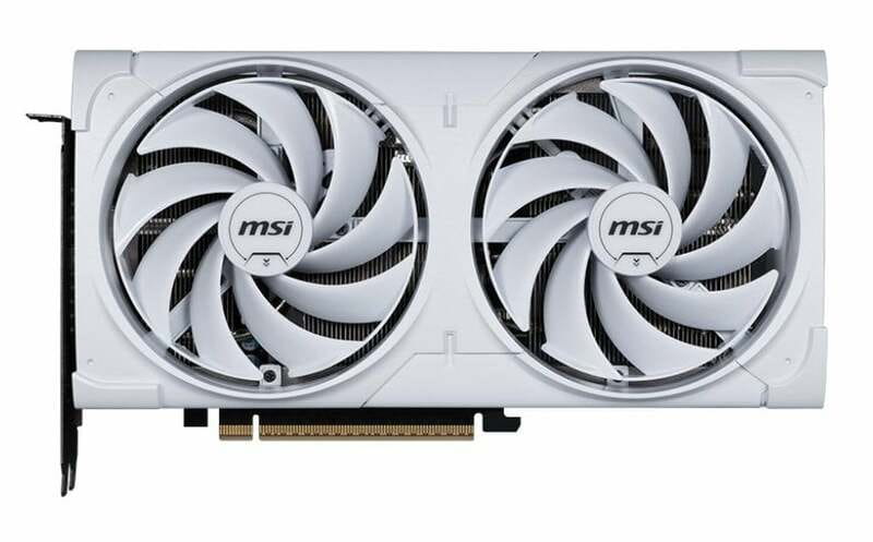 Відеокарта GF RTX 5070 12GB GDDR7 Ventus 2X OC White MSI (GeForce RTX 5070 12G VENTUS 2X OC WHITE)