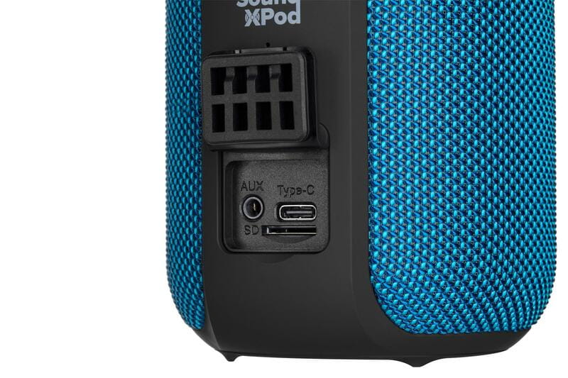 Акустическая система 2E SoundXPod TWS MP3 Wireless Waterproof Blue (2E-BSSXPWBL)